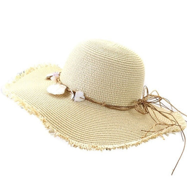 Chapeau Paille Coquillages